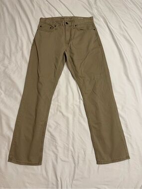Old Navy Men's Straight-Leg Pants in Khaki